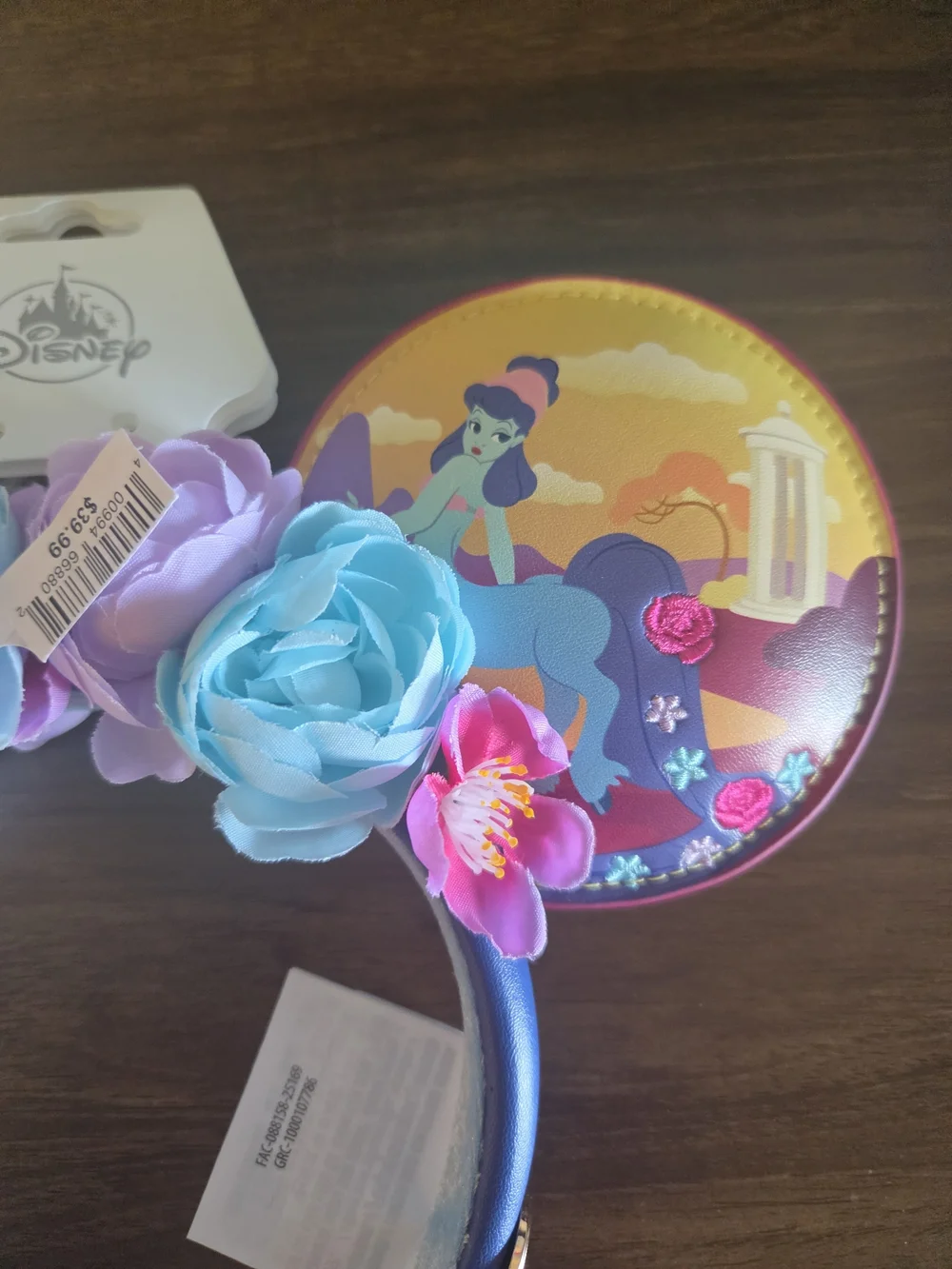 Disney Park Fantasia 85th Anniversary Pastoral Symphony Ears Headband NEW 2025